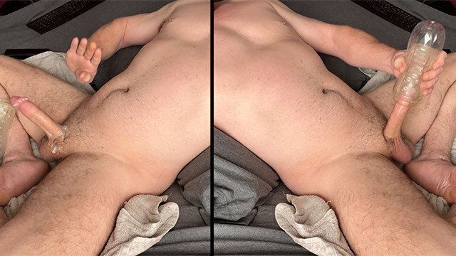 Stroking while back until clear over! OnlyFans ScottyNaughty420