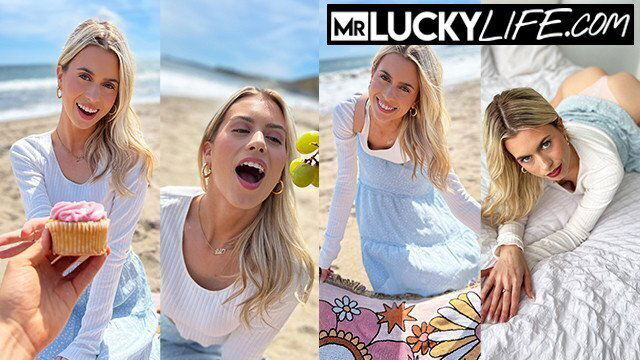 Malibu Beach Date With Blonde Jill Kassidy