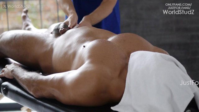 Married Bodybuilder Yusuf Jerked Male Masseur [WorldStudZ]