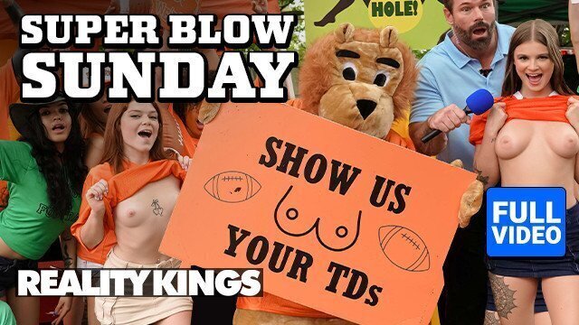 REALITY KINGS College Girls Wonderland Katerina Deville Huge Football Fans Dick Lovers