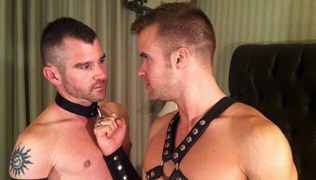 JasonSparksLive Leather Twink Live Show with blast shot