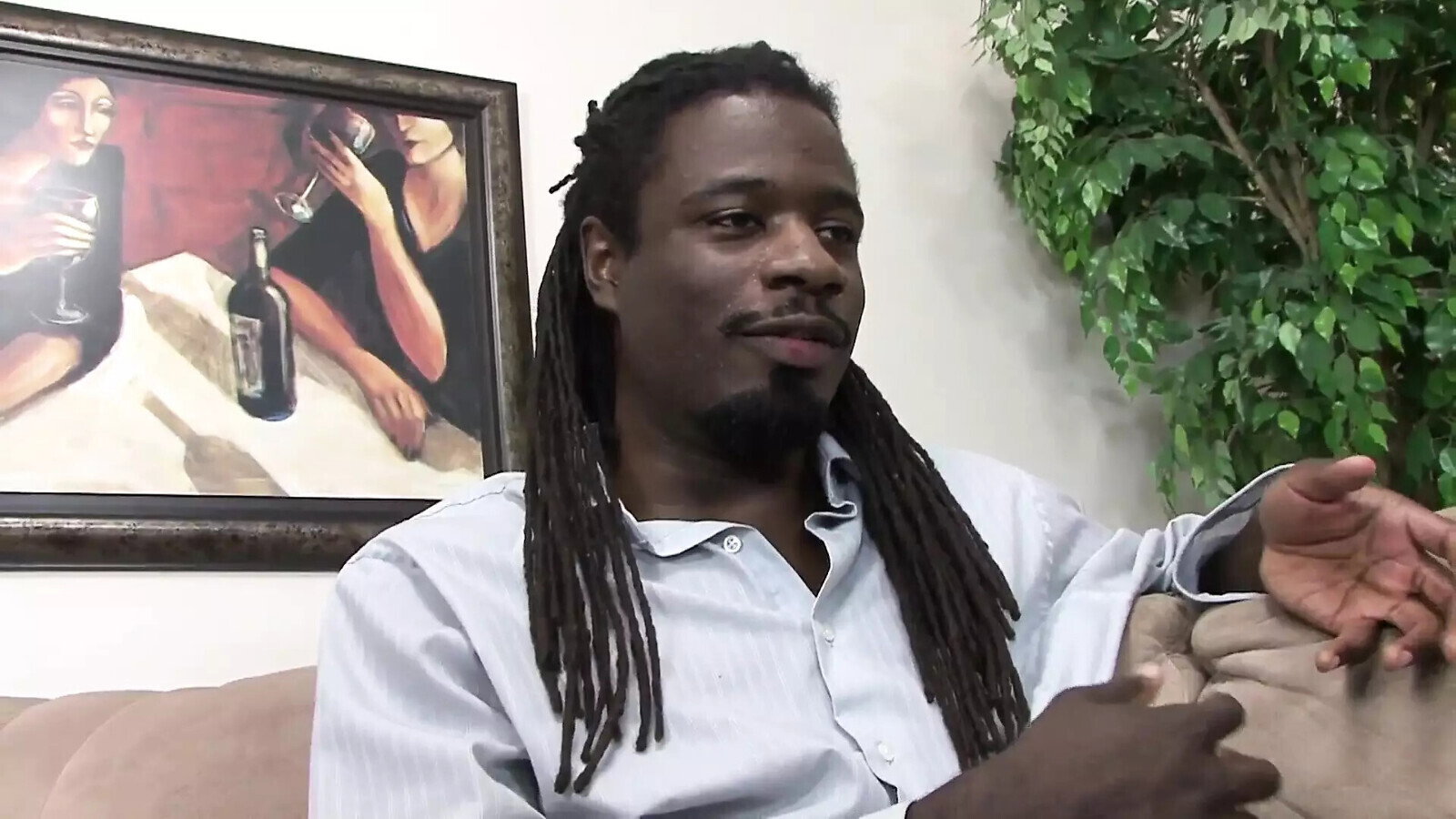 Interracial video with Petra Davis uninhibited brunette