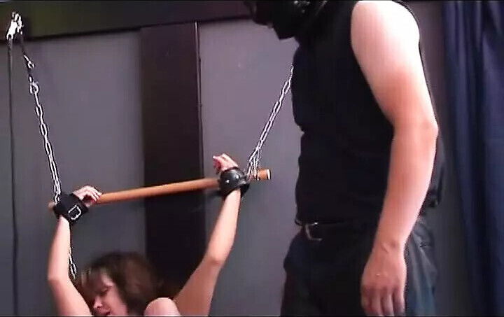 Busty German slut fucked BDSM action