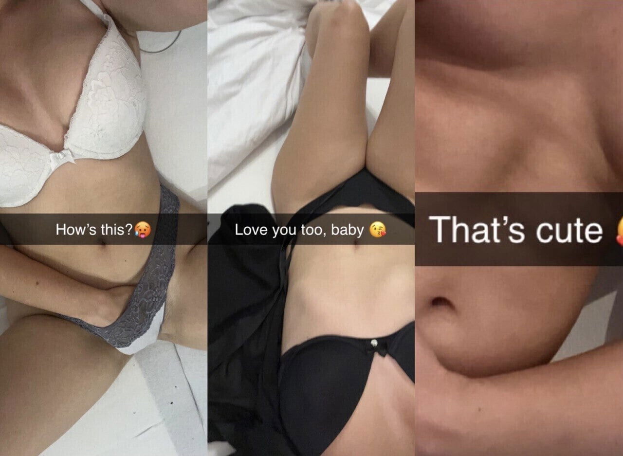 18-year-old teen cheats boyfriend with stranger Snapchat