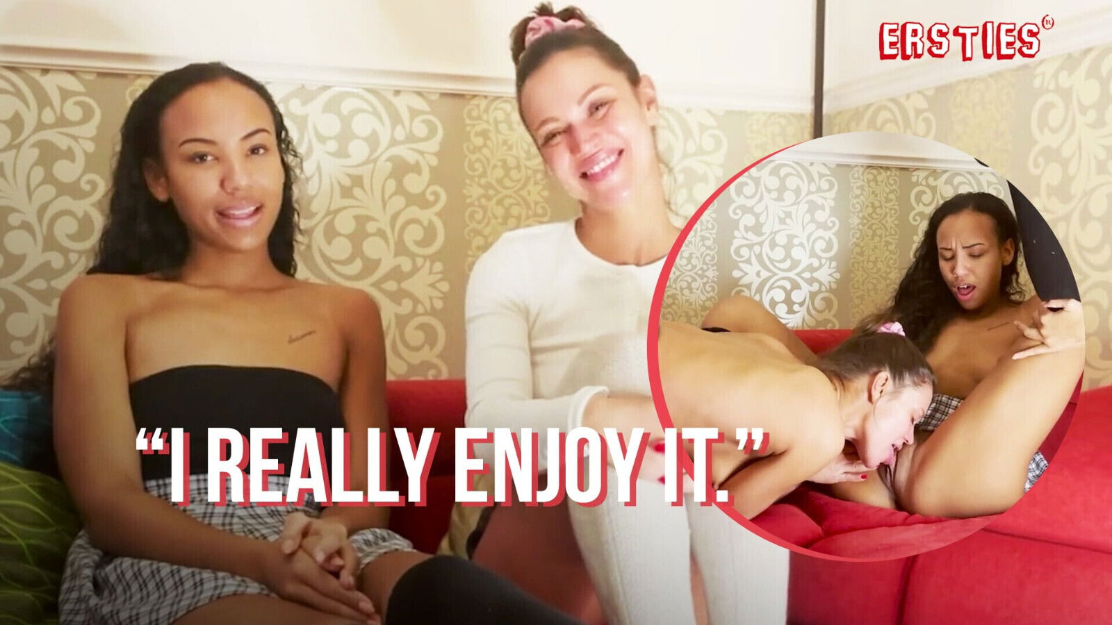 Ersties Sexy Lesbian Lovers Take Turns Eating Each Other