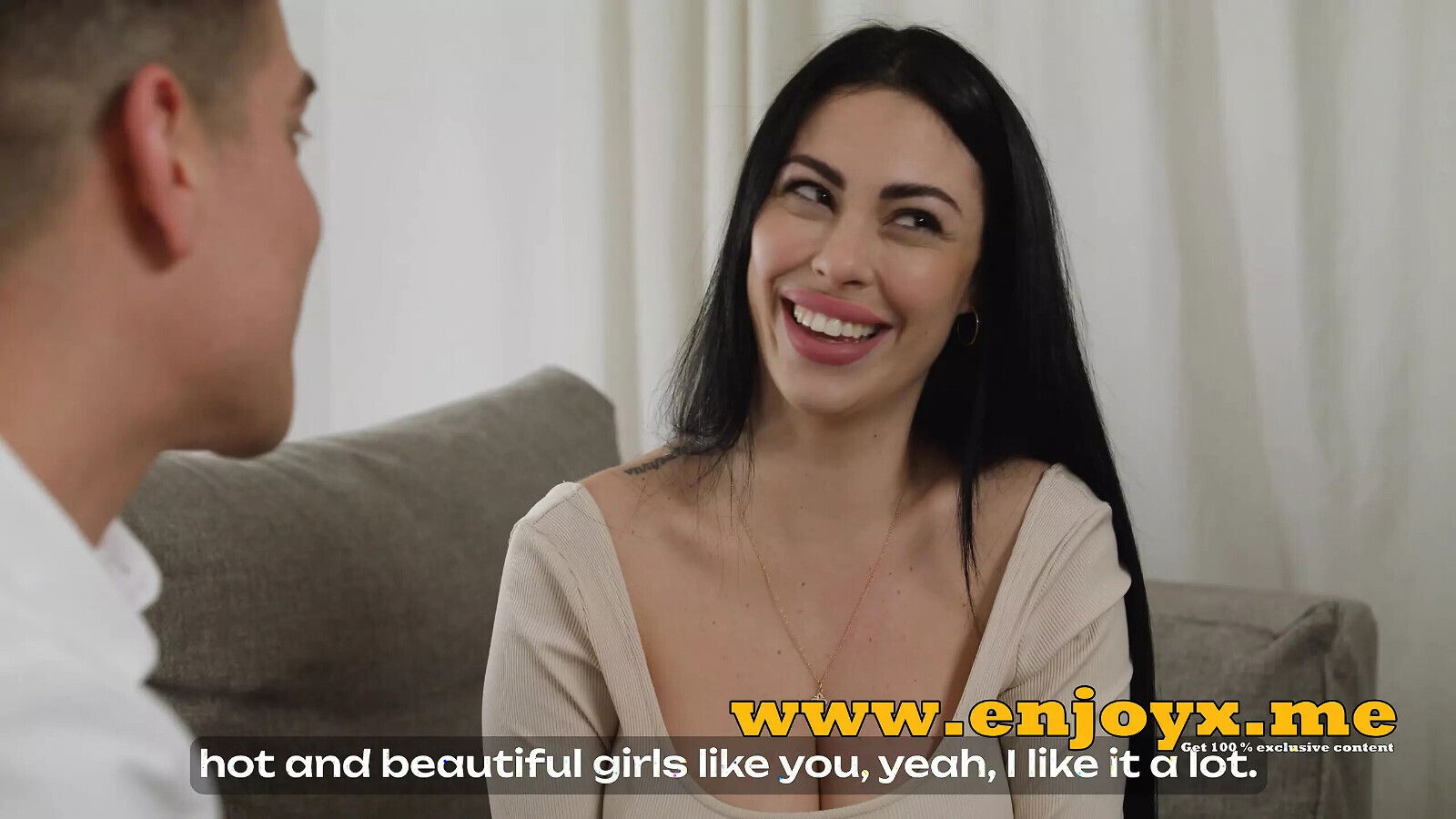 Ride my fabulous brunette big-boobed bitch's mischievous hd sex industry star pussy, till you cum in her filthy Spanish