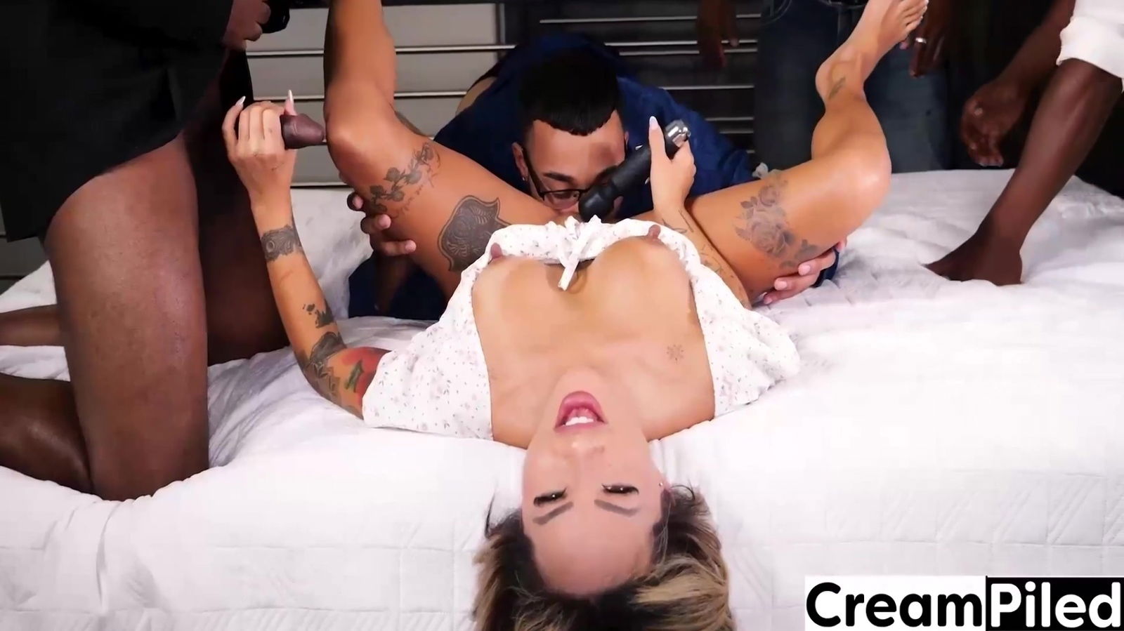 Hot Asian Milf Takes Double Bbc In Group Sex 10 Min - Jaxson Briggs, Jack Blaque And Linda Lan