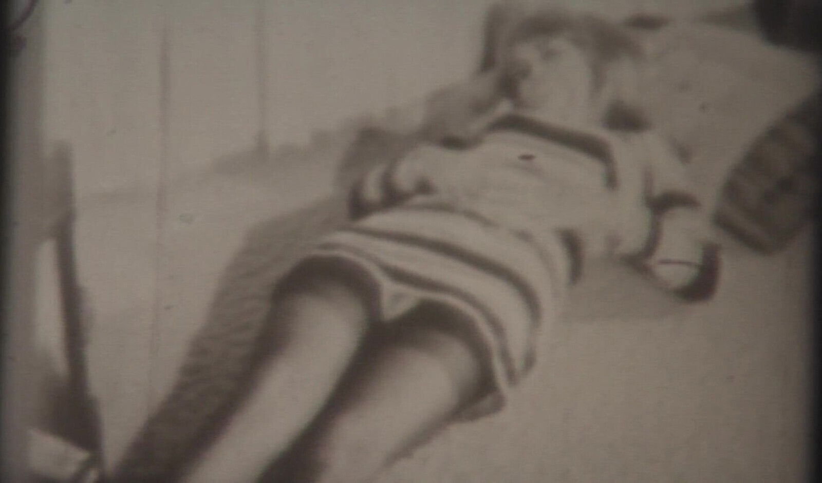 Vintage Long Haired Blonde Strips