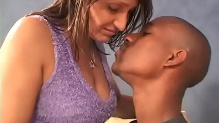 Mature MILF Pleases Horny Black Step With