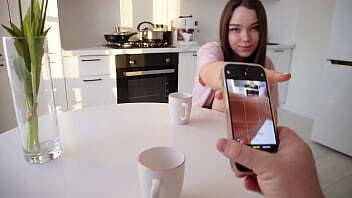 Helped stepsister take pictures boyfriend. Something went wrong, fucked her.