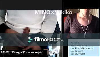 SNSでバーチャルセックス　20161125ゆきこ　もっと脚を広げてごらん