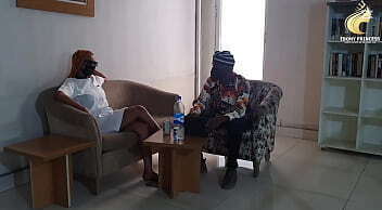 Ebony nurse interviewer just because promotion