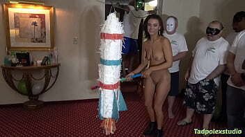 Moon Landing Gangbang, The Guys Launch Maria Jade Into Orgasmic Orbit!