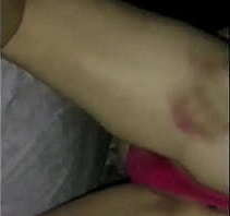 esposinha branquinha toda caprichosa de quatro