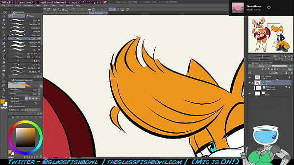 Stream Picarto GlassFishBowl Sexy Stuff (2023.02.26)