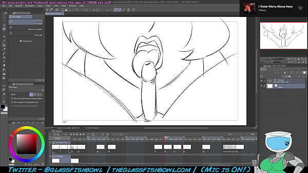 Stream Picarto GlassFishBowl Sexy Stuff (2023.02.20)