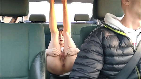 Horny party girl taxi