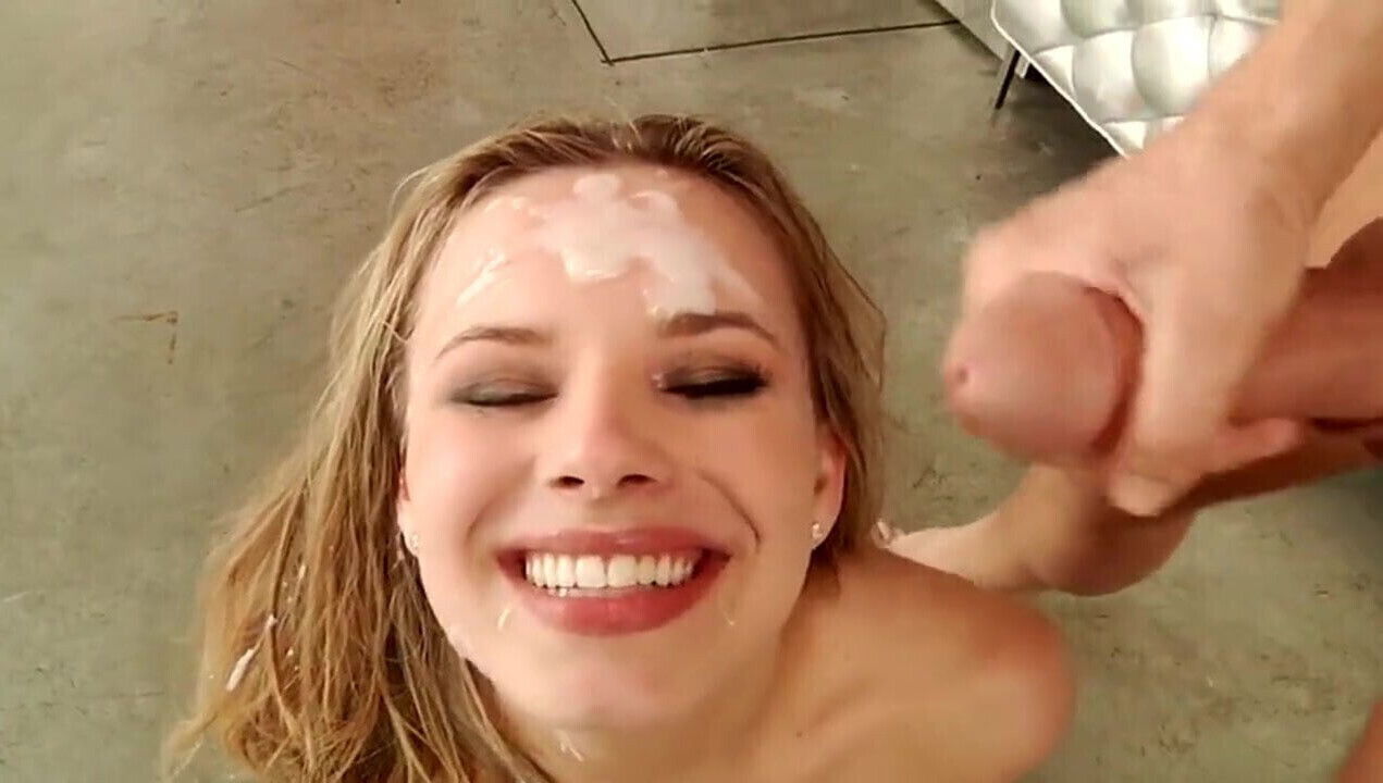 Kinky Beauty Gets Jizz Load Face