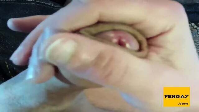 Amateur Handjob Masturbation Closeup Cumshot