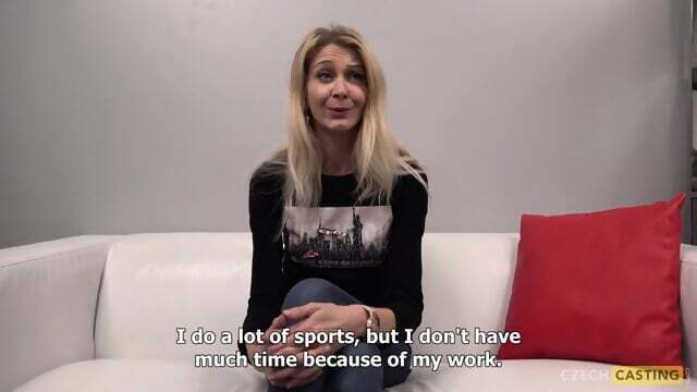 Petra, Blonde, Skinny, tattoed, czech