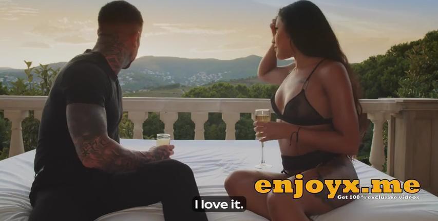 Andrea Retali, Spanish brunette with long dark-hued hair, passionately indulges outdoor sex, lovingly referred porn, inflames horny desires.