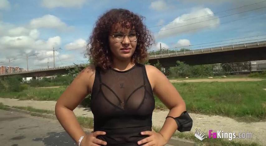 Morena offers food, shelter random dudes!