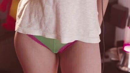 gamer girl in panties non nude