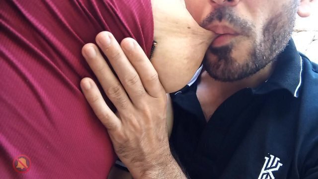 continues sucking hard enjoying being breastfed