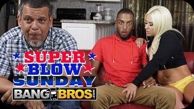 BANGBROS Watch Brandi Railed Several Positions Watching Super Blow Game