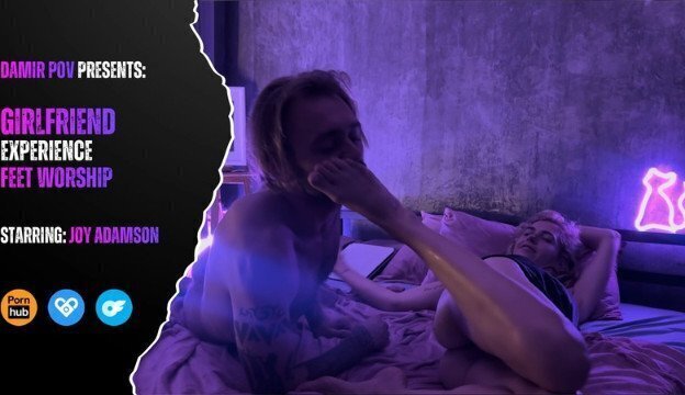 Dominant girlfriend Part 1/3: Feet worship