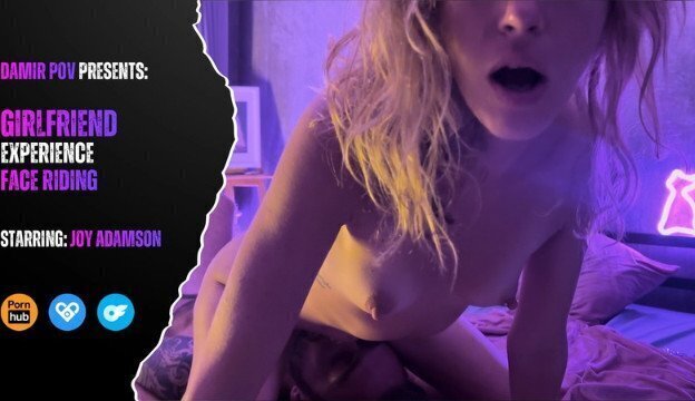 Dominant girlfriend Part 2/3: Facesitting orgasm