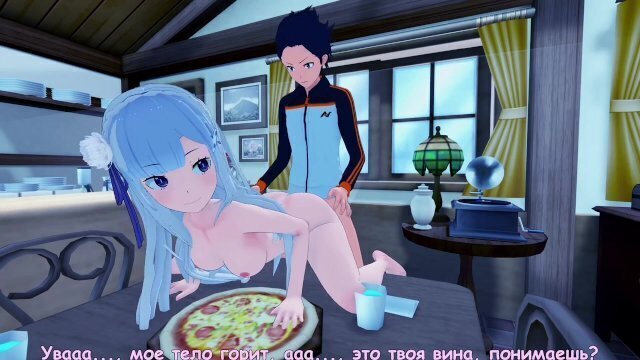 Emilia Natsuki Subaru make love table/Emilia Natsuki Subaru