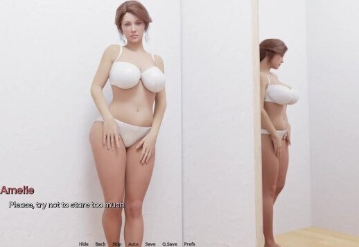 Heart Problems Chapter Amelie changed dress front