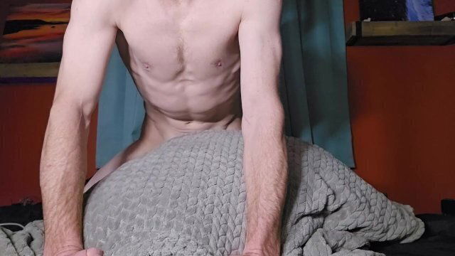 Point view fucking pillow until mattress squeaks