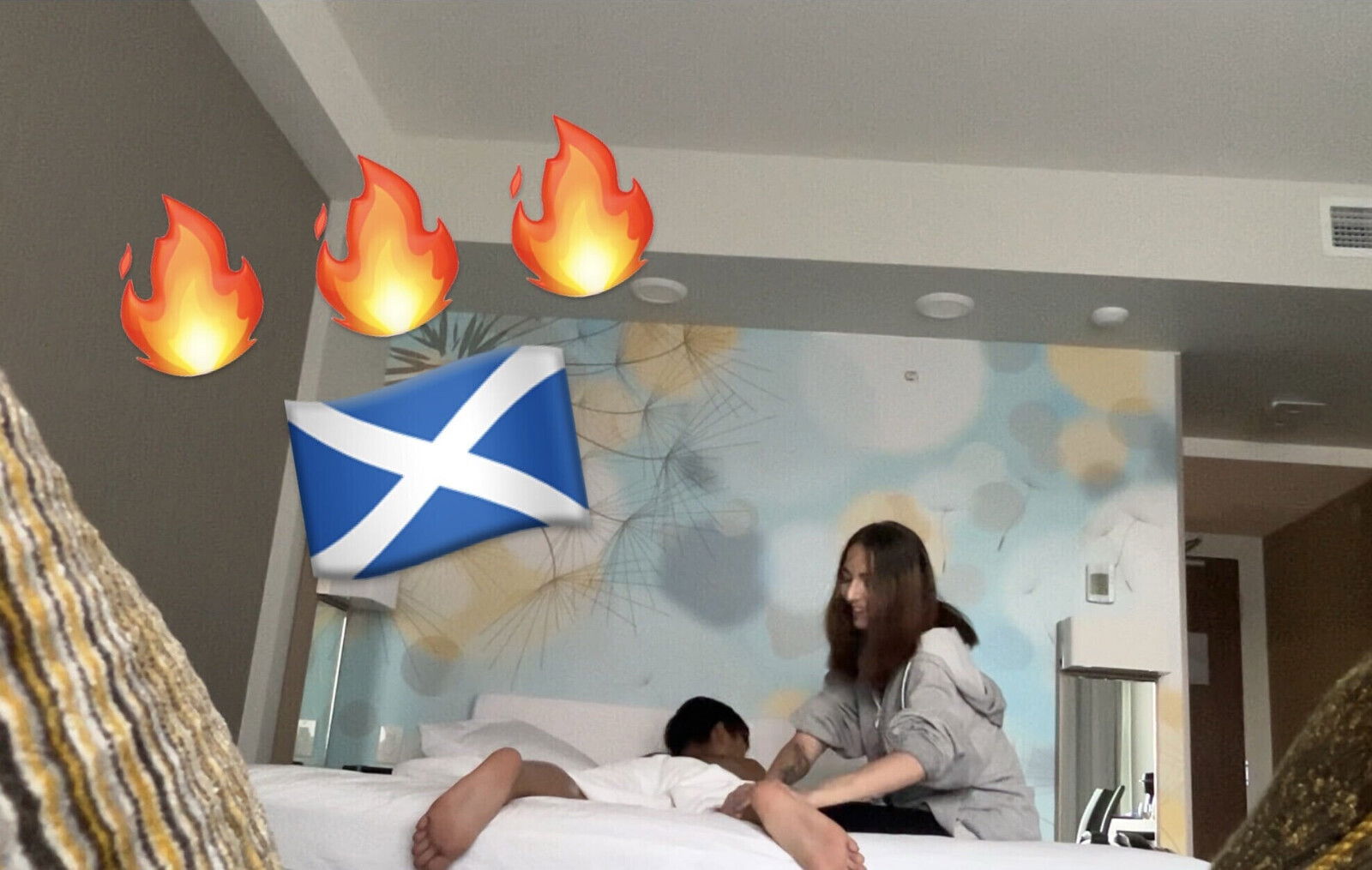 Legit Scottish Giving into Asian Monster Appointment