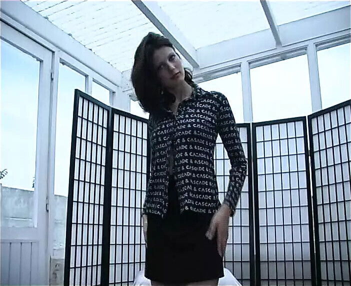 German retro film! Teen slut poses naked first casting!