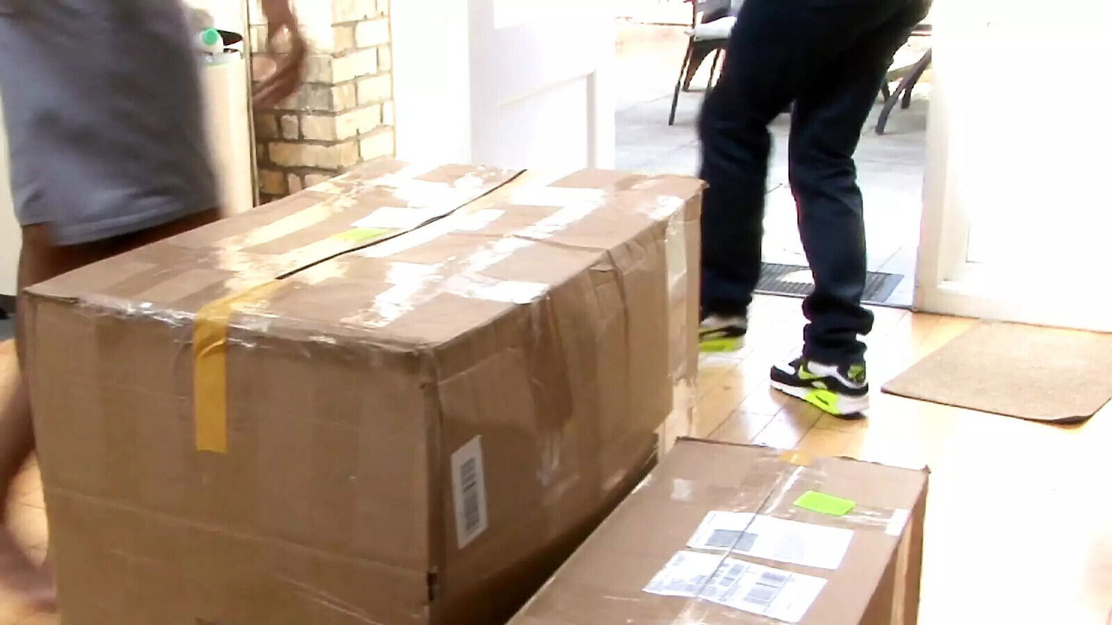 just came bring package ended fucked from