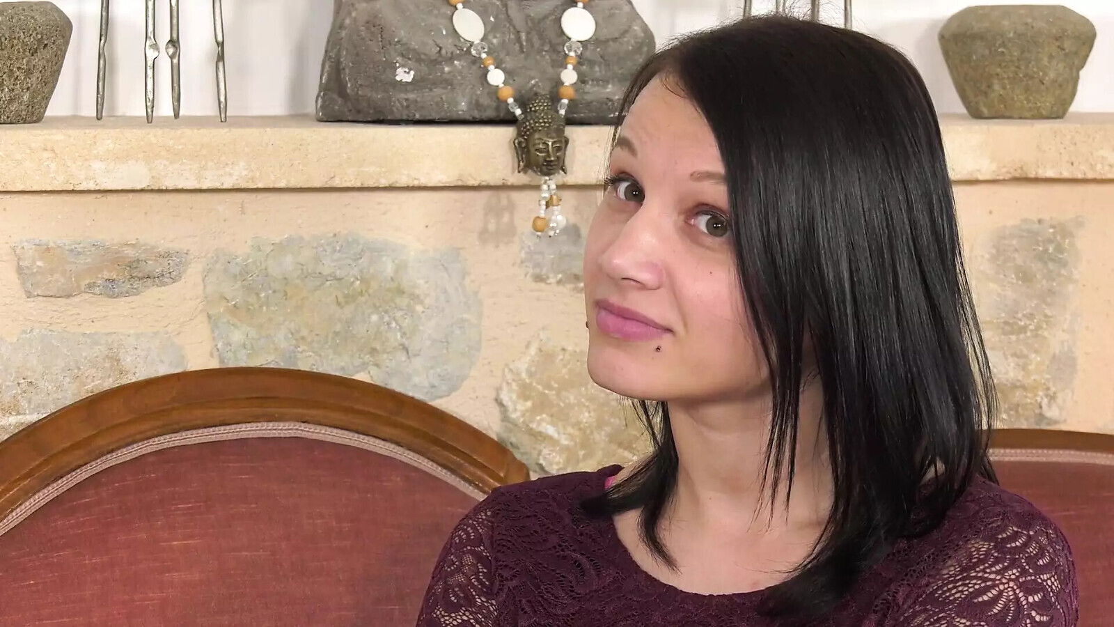 German Wife's First Threesome Part Amateurs Recorded