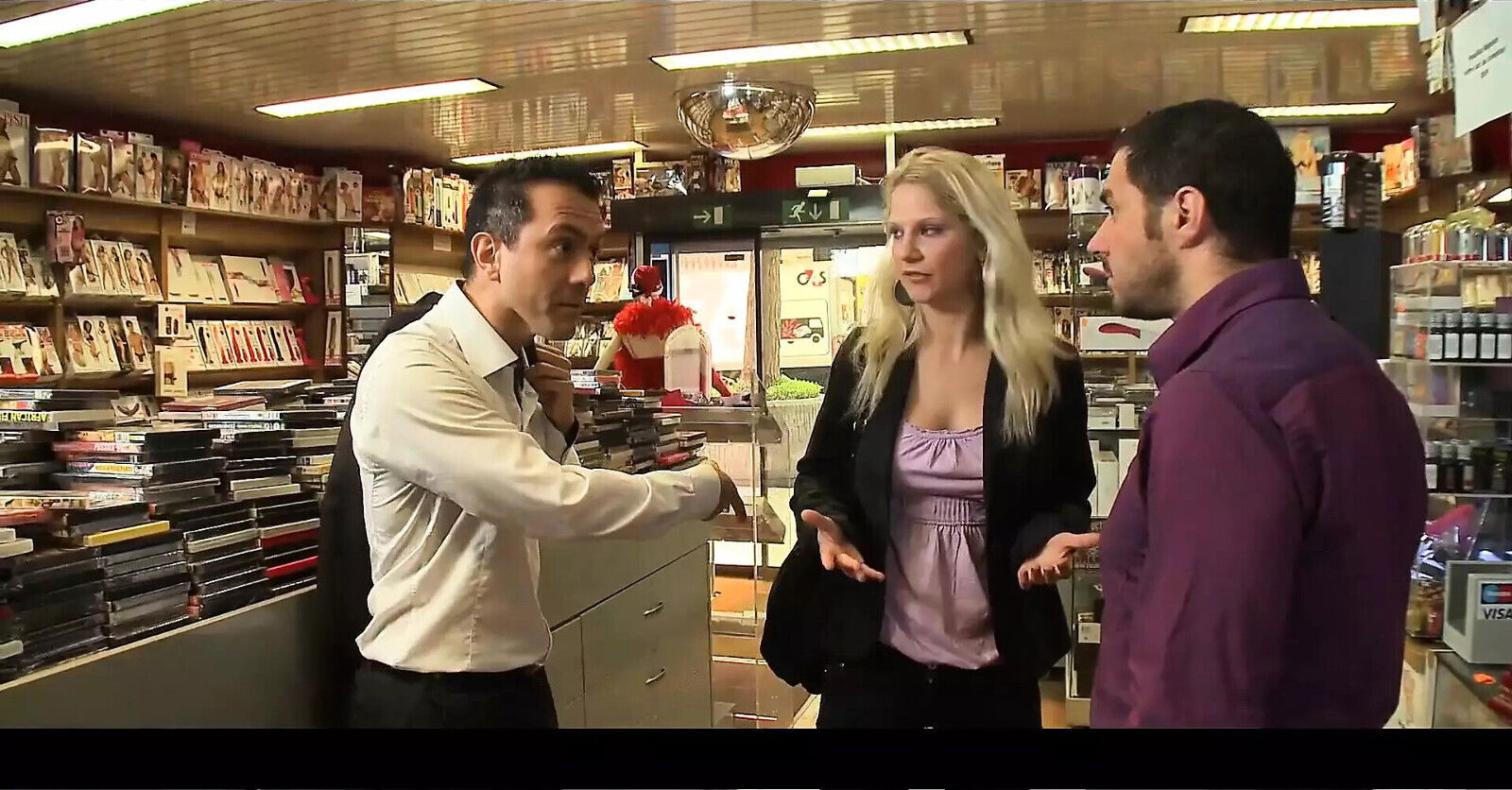 Threesome double penetration store