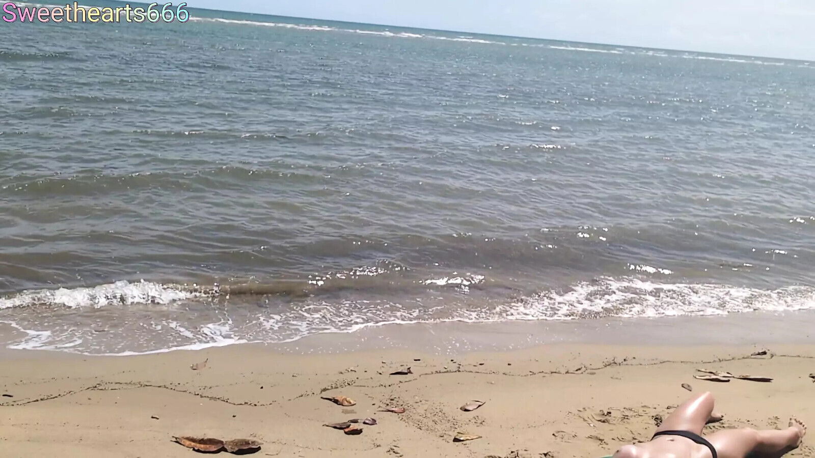 Slut from beach with perfect pussy ends hotel room with creampie