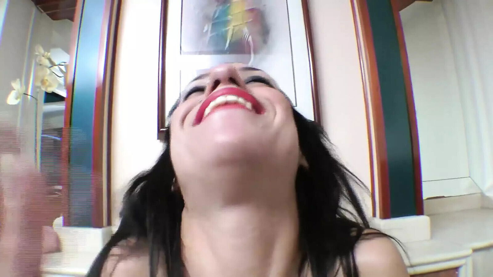 Farting Twin Showing Vein Neck Lesbian Domination