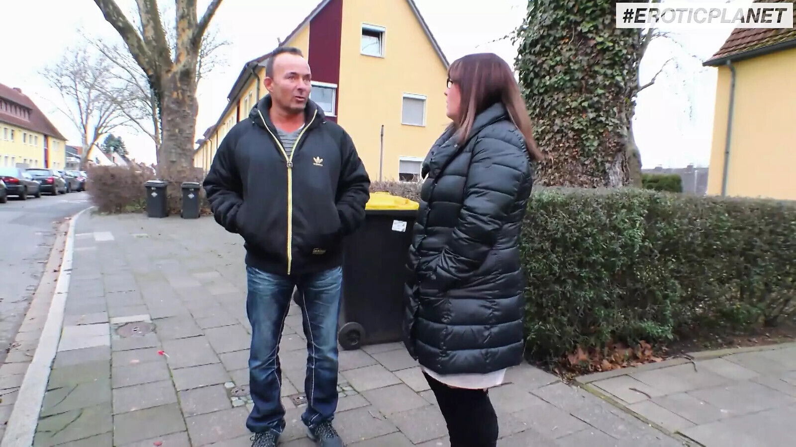 German couple heavy mouth