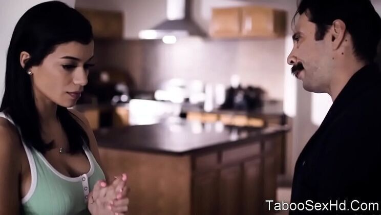 Stepdaughter Sucks Stepdad's Deep Night