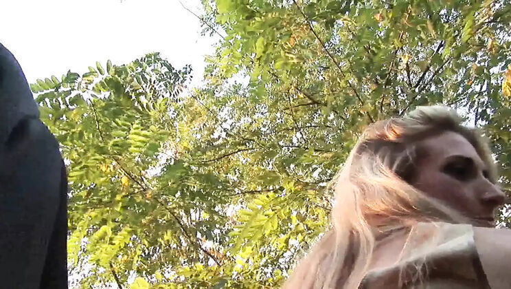 Blonde MILF with Small Takes Amateur Doggy Style Swallows