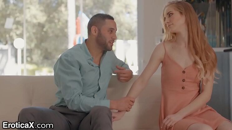 Innocent Redhead Virgin Teen Gives First Slow Blowjob Science