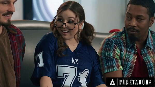 PURE TABOO Mischievous Teen Leana Lovings Seduces Stepdad'_s Best Friends