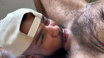 FTM Latino gets fucked by black monster cock!