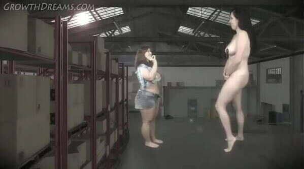 Samantha London giantess growth