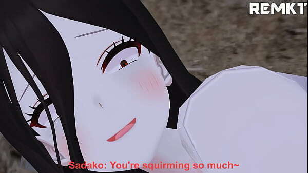 (MMD Giantess) Encounter with Sadako