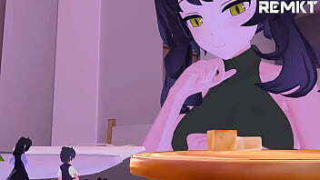 (MMD Giantess) Luna'_s Unexpected Visitors